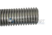 Шланг для пылесоса, D внутренний 32 мм, D наружный 40 мм, продажа от 2х метров, серый